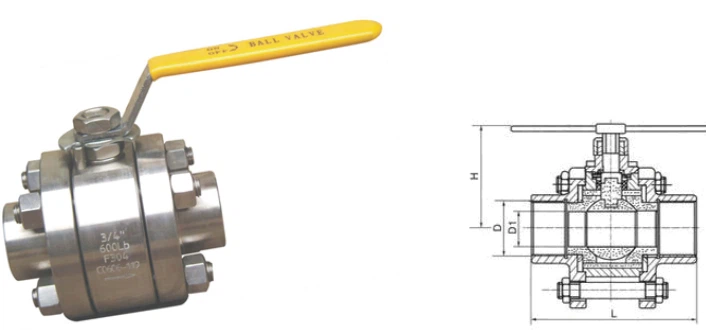 Welded Hard Seal Ball Valve